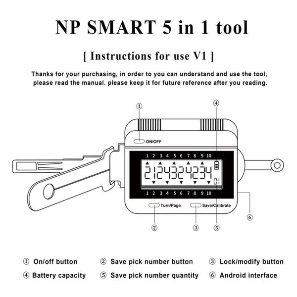 code readers & scan tools np smart 5 in 1 tool with led indicator light hu66v.3 hu92v2 locksmith auto repairing
code readers & scan tools np smart 5 in 1 tool with led indicator light hu66v.3 hu92v2 locksmith auto repairing