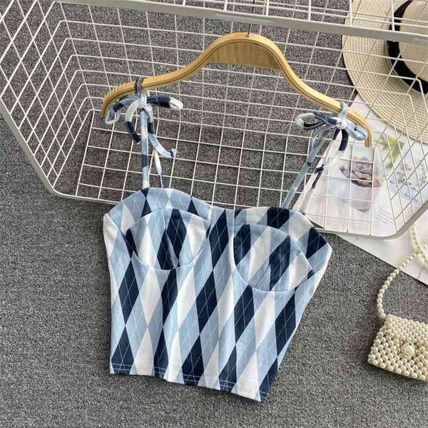 ins fashion women's crop bowtied spaghetti strap sleeveless geometric print tank summer party beach street 210603, White
ins fashion women's crop bowtied spaghetti strap sleeveless geometric print tank summer party beach street 210603, White