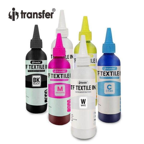 200ml 6 bottles dtf inks textiles printing direct transfer film printer for t shirt heat printers
200ml 6 bottles dtf inks textiles printing direct transfer film printer for t shirt heat printers