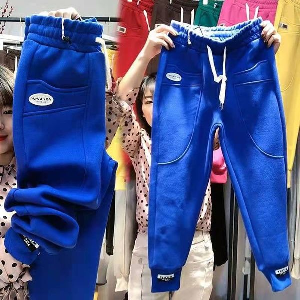 women's jeans spring korean style women loose elastic waist harem pants all-matched casual cotton patchwork ankle-length w53 mqmt, Blue
women's jeans spring korean style women loose elastic waist harem pants all-matched casual cotton patchwork ankle-length w53 mqmt, Blue