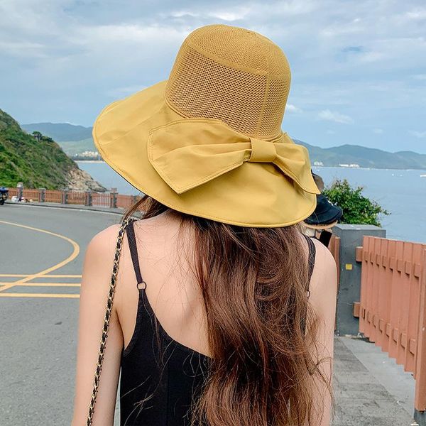 wide brim hats 2021 bucket women bowknot vinyl breathable caps outdoor visor hat female sun protection bonnet panama, Blue;gray
wide brim hats 2021 bucket women bowknot vinyl breathable caps outdoor visor hat female sun protection bonnet panama, Blue;gray