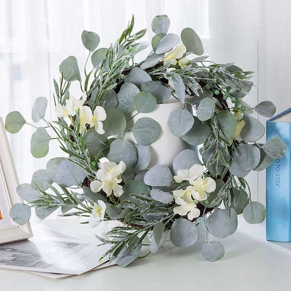 decorative flowers & wreaths 17 inch eucalyptus greenery wreath spring door farmhouse garland plastic for front wedding wall 2021
decorative flowers & wreaths 17 inch eucalyptus greenery wreath spring door farmhouse garland plastic for front wedding wall 2021