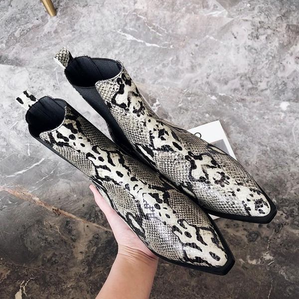 boots mljuese 2021 women ankle cow leather rome style snake strip pointed toe high heels autumn spring, Black
boots mljuese 2021 women ankle cow leather rome style snake strip pointed toe high heels autumn spring, Black