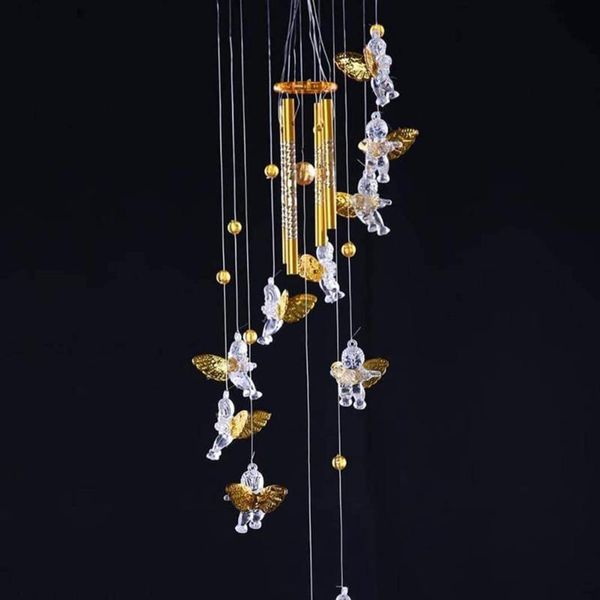 aluminum wind chimes yard gift good luck guardian angel metal bell hanging nice sound tubes decoration home garden wall decor decorations
aluminum wind chimes yard gift good luck guardian angel metal bell hanging nice sound tubes decoration home garden wall decor decorations