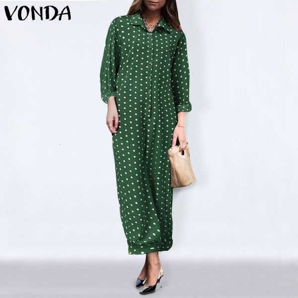 casual dresses vonda lapel rompers long sleeve button jumpsuits vintage polka dot print playsuits retro stylish pantalon femme plu, Black;gray
casual dresses vonda lapel rompers long sleeve button jumpsuits vintage polka dot print playsuits retro stylish pantalon femme plu, Black;gray