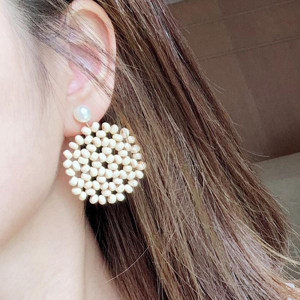 fashionable women girl wood flower earrings ornament jewelry accessory dangle & chandelier, Silver
fashionable women girl wood flower earrings ornament jewelry accessory dangle & chandelier, Silver