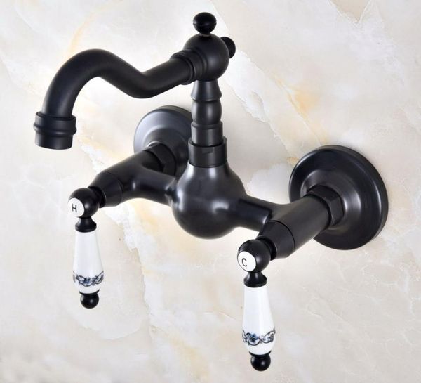 kitchen faucets black oil rubbed bronze wall mounted bathroom sink faucet swivel spout mixer tap dual ceramics handles levers anf867
kitchen faucets black oil rubbed bronze wall mounted bathroom sink faucet swivel spout mixer tap dual ceramics handles levers anf867