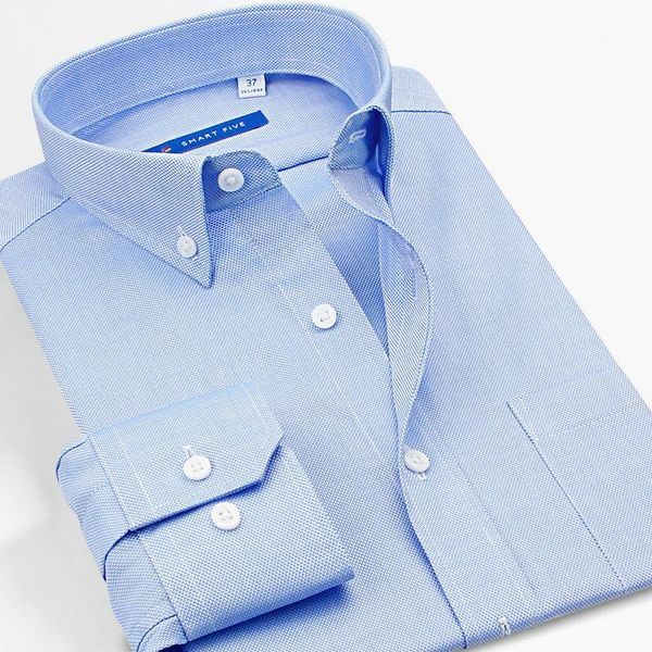 men's casual shirts smart five camisa masculina long sleeve slim fit classic social men shirt cotton white blue plus size 2021 spring, White;black
men's casual shirts smart five camisa masculina long sleeve slim fit classic social men shirt cotton white blue plus size 2021 spring, White;black