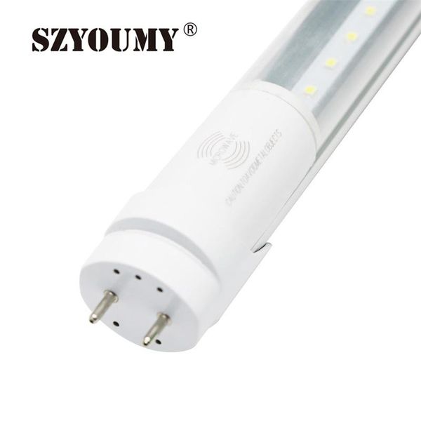 bulbs super bright led t8 tube 1200mm radar motion sensor lamp 4ft 18w ac85-265v for indoor lighting 360 degree angle
bulbs super bright led t8 tube 1200mm radar motion sensor lamp 4ft 18w ac85-265v for indoor lighting 360 degree angle