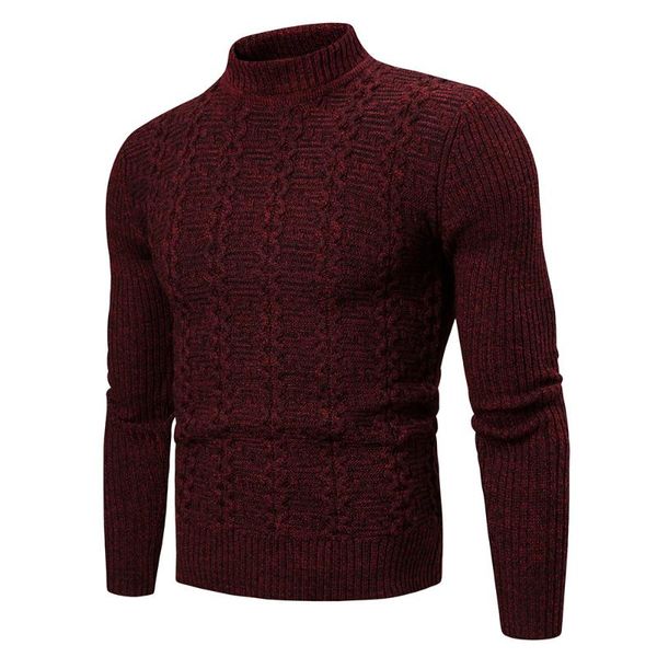 men's sweaters mens sweater long sleeve warm knitted solid winter autumn fashion slim fit pullover stand collar clothing, White;black
men's sweaters mens sweater long sleeve warm knitted solid winter autumn fashion slim fit pullover stand collar clothing, White;black