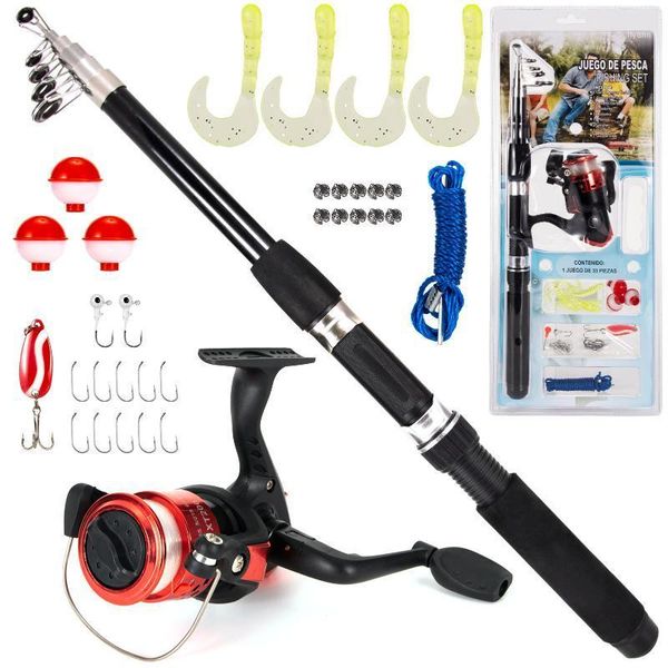 boat fishing rods rod and reel combo 33pcs tackle set pole spinning lures float jig hooks accessories
boat fishing rods rod and reel combo 33pcs tackle set pole spinning lures float jig hooks accessories