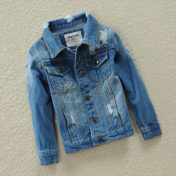spring outwear for boys and girls denim jacket coat hole childrens clothing cotton kids clothes jean 2 13t, Blue;gray
spring outwear for boys and girls denim jacket coat hole childrens clothing cotton kids clothes jean 2 13t, Blue;gray