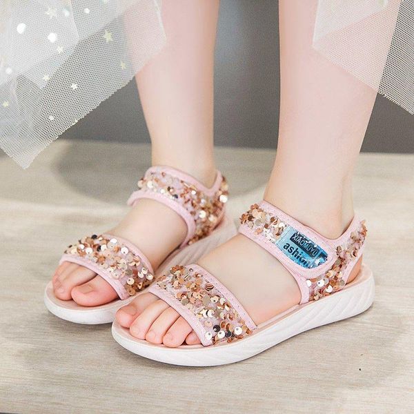 sandals sweet girls strappy sequin sweat absorbent open toes kids beach shoes 3-18 years old t21n04ls-47, Black;red
sandals sweet girls strappy sequin sweat absorbent open toes kids beach shoes 3-18 years old t21n04ls-47, Black;red