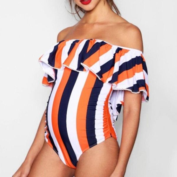 one-piece suits summer swimsuit women maternity pregnant tankinis stripe bikinis beachwear ruffles suit outdoor bathing
one-piece suits summer swimsuit women maternity pregnant tankinis stripe bikinis beachwear ruffles suit outdoor bathing