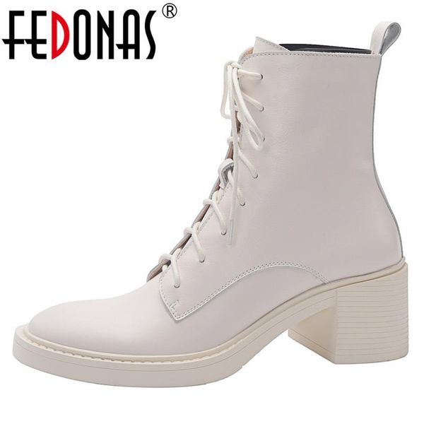 boots fedonas cross tied women ankle genuine leather lace up thick heels pumps for winter est working basic shoes woman, Black
boots fedonas cross tied women ankle genuine leather lace up thick heels pumps for winter est working basic shoes woman, Black