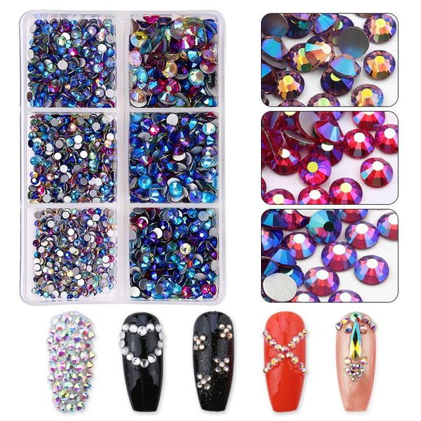 nail art decorations 1000pcs ss6-ss20 mix sizes ab glitter flatback round diamonds acrylic rhinestons jewel manicure charms diy supplies set, Silver;gold
nail art decorations 1000pcs ss6-ss20 mix sizes ab glitter flatback round diamonds acrylic rhinestons jewel manicure charms diy supplies set, Silver;gold