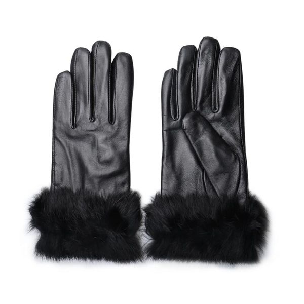 five fingers gloves feiqiaosh black classic genuine leather for women high-end brand design lining and velvet riding outdoor gifts, Blue;gray
five fingers gloves feiqiaosh black classic genuine leather for women high-end brand design lining and velvet riding outdoor gifts, Blue;gray