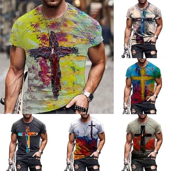 summer fashion men's vintage short sleeve t shirts harajuku colorful cross printed o-neck tshirts for men casual t-shirts, White;black
summer fashion men's vintage short sleeve t shirts harajuku colorful cross printed o-neck tshirts for men casual t-shirts, White;black