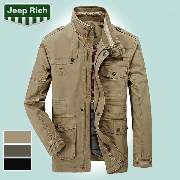 men's jackets 2021 100% cotton men military cargo tactical combat business male coat pilot bomber clothing, Black;brown
men's jackets 2021 100% cotton men military cargo tactical combat business male coat pilot bomber clothing, Black;brown
