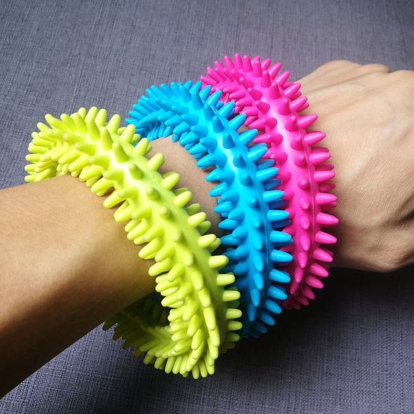 stress relief fidget bracelet spiky sensory fidgit toy for autism adhd anxiety quiet message ring
stress relief fidget bracelet spiky sensory fidgit toy for autism adhd anxiety quiet message ring