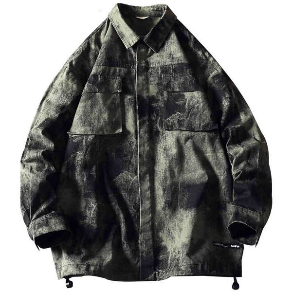men's jackets tool jacket spring and autumn loose casual coat military camouflage men's multi pocket, Black;brown
men's jackets tool jacket spring and autumn loose casual coat military camouflage men's multi pocket, Black;brown
