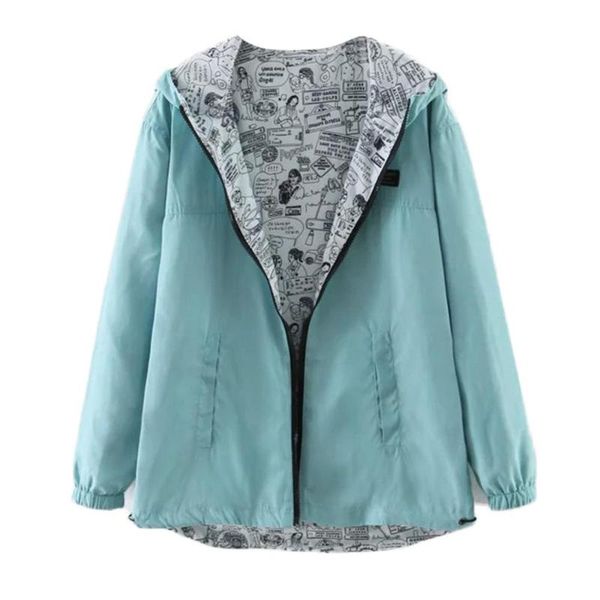 women's jackets women casual solid color print wear both long sleeve hooded double-sided jacket female autumn fashion outwear plus size, Black;brown
women's jackets women casual solid color print wear both long sleeve hooded double-sided jacket female autumn fashion outwear plus size, Black;brown