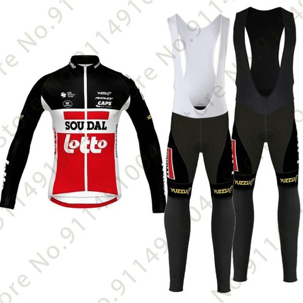 lotto soudal cycling jersey set long sleeve mens thermal fleece clothing mtb wear ropa ciclismo bicycle maillot racing sets, Black;blue
lotto soudal cycling jersey set long sleeve mens thermal fleece clothing mtb wear ropa ciclismo bicycle maillot racing sets, Black;blue