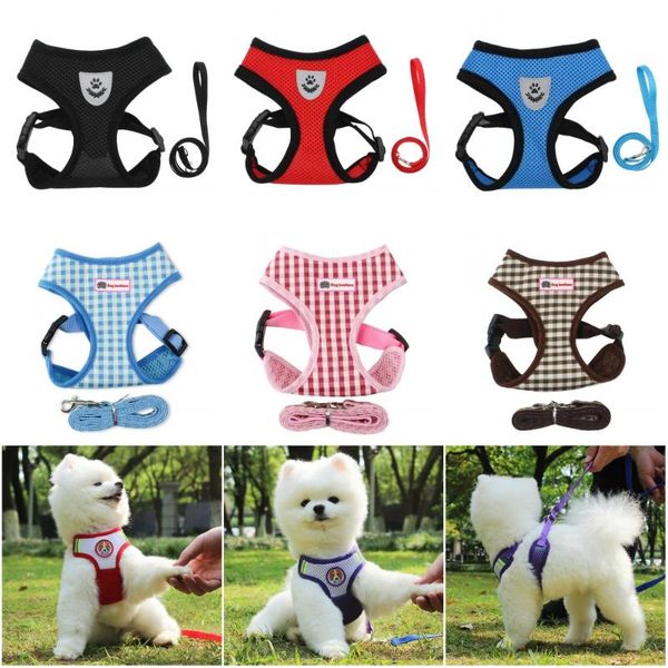 dog collars & leashes reflective harness vest adjustable soft breathable walking leash for puppy chihuahua mesh harnesses lead cat pet acces
dog collars & leashes reflective harness vest adjustable soft breathable walking leash for puppy chihuahua mesh harnesses lead cat pet acces