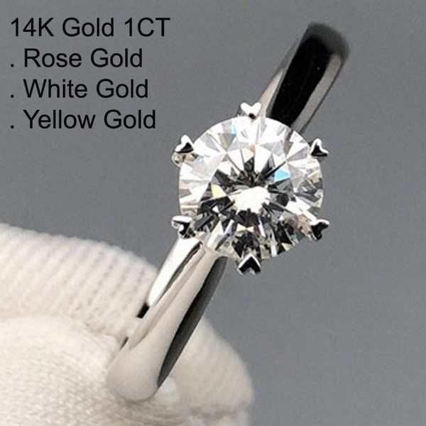 cluster rings 14k gold 1 moissanite diamond ring women classic round heart crown wedding party engagement anniversary ct d color, Golden;silver
cluster rings 14k gold 1 moissanite diamond ring women classic round heart crown wedding party engagement anniversary ct d color, Golden;silver