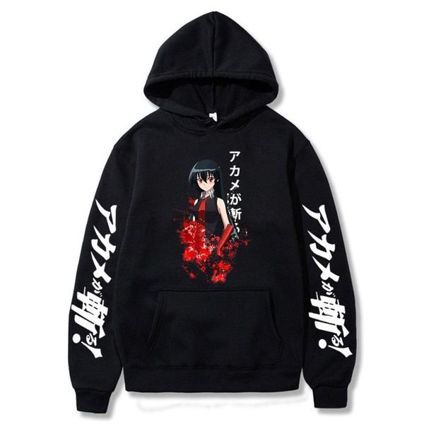 men's hoodies & sweatshirts japan anime akame ga kill hooded men women casual cartoon streetwear harajuku fashion pullover, Black
men's hoodies & sweatshirts japan anime akame ga kill hooded men women casual cartoon streetwear harajuku fashion pullover, Black