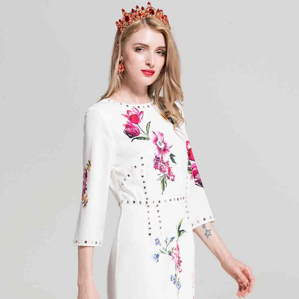 dress seqinyy white summer beads colored flowers printed casual high-quality knee ed in women's fashion, Black;gray
dress seqinyy white summer beads colored flowers printed casual high-quality knee ed in women's fashion, Black;gray