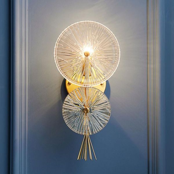 nordic post-modern transparent glass wall lamp light luxury bedroom bedside living room background creative led decor
nordic post-modern transparent glass wall lamp light luxury bedroom bedside living room background creative led decor