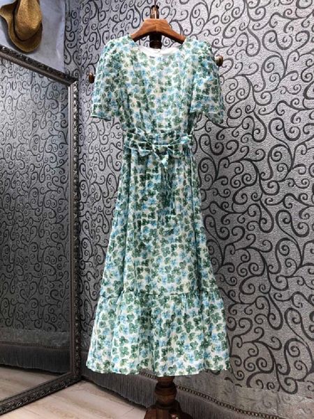 casual dresses silk dress 2021 summer clothes women o-neck sweet little floral print belt deco short sleeve green yellow, Black;gray
casual dresses silk dress 2021 summer clothes women o-neck sweet little floral print belt deco short sleeve green yellow, Black;gray