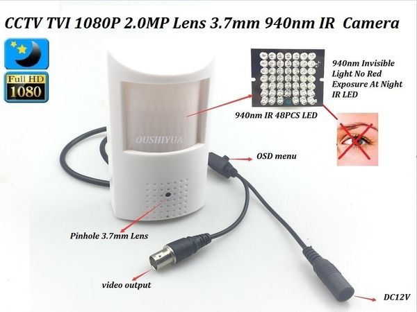 hd-tvi 2.0mp 1080p lens 3.7mm ir-cut osd menu pir detecto eye invisible 940nm 48pcs led ir camera ip cameras
hd-tvi 2.0mp 1080p lens 3.7mm ir-cut osd menu pir detecto eye invisible 940nm 48pcs led ir camera ip cameras