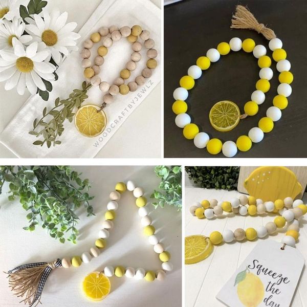 decorative objects & figurines wood bead garland with lemon slices tassels farmhouse home beads neutral vintage country decor
decorative objects & figurines wood bead garland with lemon slices tassels farmhouse home beads neutral vintage country decor