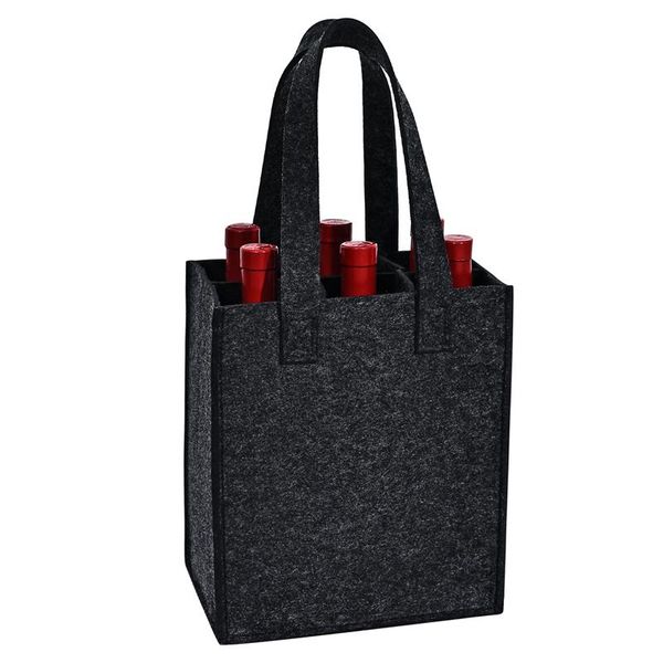 gift wrap felt wine bag beer bottle shopping tote red pouch wedding party bottles carrier package with 6 divider
gift wrap felt wine bag beer bottle shopping tote red pouch wedding party bottles carrier package with 6 divider