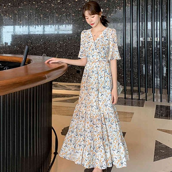 dresses vintage print elegant long women summer floral chiffon es slim v-neck ankle-length casual party vestidos, Black;gray
dresses vintage print elegant long women summer floral chiffon es slim v-neck ankle-length casual party vestidos, Black;gray