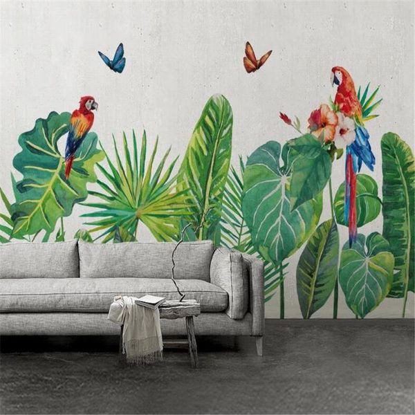 wallpapers milofi custom wallpaper wall cloth nordic style tropical plants watercolor hand painted leaves background paper mural
wallpapers milofi custom wallpaper wall cloth nordic style tropical plants watercolor hand painted leaves background paper mural