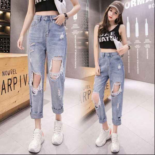 spring summer autumn fashion womens jeans casual denim pants ol high waist vq165, Blue
spring summer autumn fashion womens jeans casual denim pants ol high waist vq165, Blue