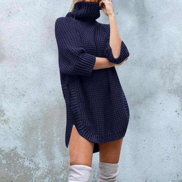 women's sweaters fashion women solid turtleneck pullovers sweater dress 2021 autumn winter female casual warm long sleeve street knitte, White;black
women's sweaters fashion women solid turtleneck pullovers sweater dress 2021 autumn winter female casual warm long sleeve street knitte, White;black