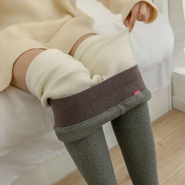 women's leggings high waist warm pants winter skinny thick velvet fleece women trousers for pantalones de mujer, Black
women's leggings high waist warm pants winter skinny thick velvet fleece women trousers for pantalones de mujer, Black