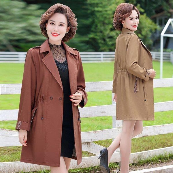 women's trench coats plus size 5xl long coat spring autumn double breasted windbreaker outerwear female casual, Tan;black
women's trench coats plus size 5xl long coat spring autumn double breasted windbreaker outerwear female casual, Tan;black
