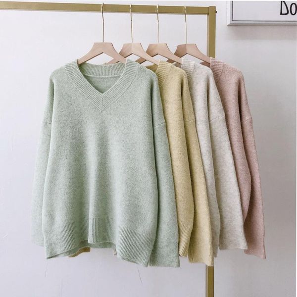 sweaters women sweater and pull v neck long sleeve cashmere soft winter warm jumpers solid knitting, White;black
sweaters women sweater and pull v neck long sleeve cashmere soft winter warm jumpers solid knitting, White;black