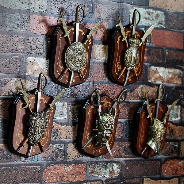 decorative objects & figurines ancient roman sparta shield sword wall decor retro with armor medieval helmet ornament crafts cafe ktv bar ha
decorative objects & figurines ancient roman sparta shield sword wall decor retro with armor medieval helmet ornament crafts cafe ktv bar ha