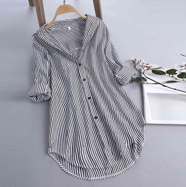 striped long sleeve loose blusas womens blouses autumn fall casual ladies office black fashion, White
striped long sleeve loose blusas womens blouses autumn fall casual ladies office black fashion, White