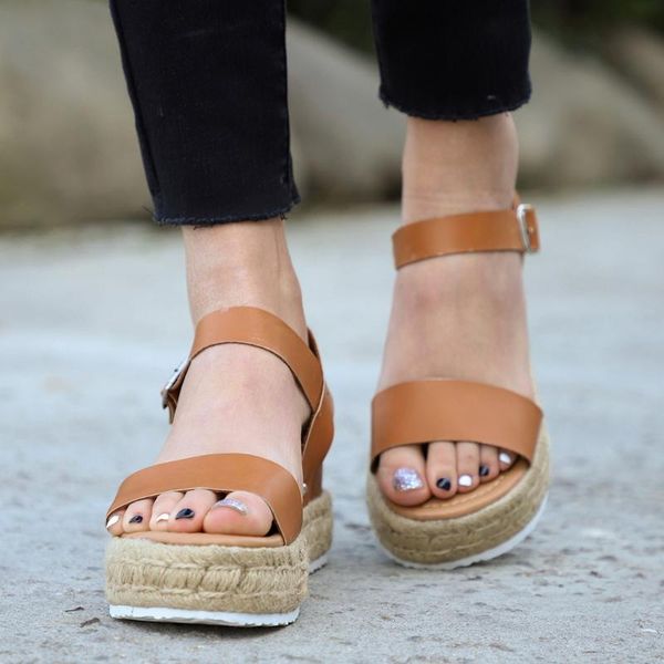 summer fashion women sandals platform wedges shoes high heels 2021 flop chaussures femme platforms, Black
summer fashion women sandals platform wedges shoes high heels 2021 flop chaussures femme platforms, Black