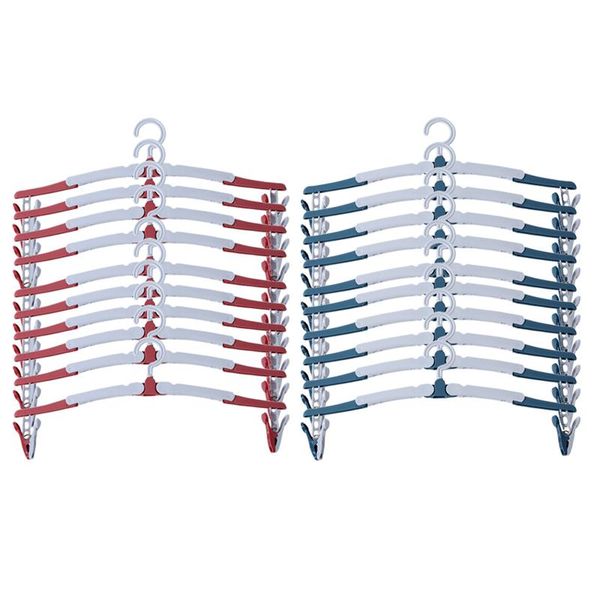 hangers & racks 10 pcs travel with clips -color matching portable folding clothes accessories foldable drying rac
hangers & racks 10 pcs travel with clips -color matching portable folding clothes accessories foldable drying rac