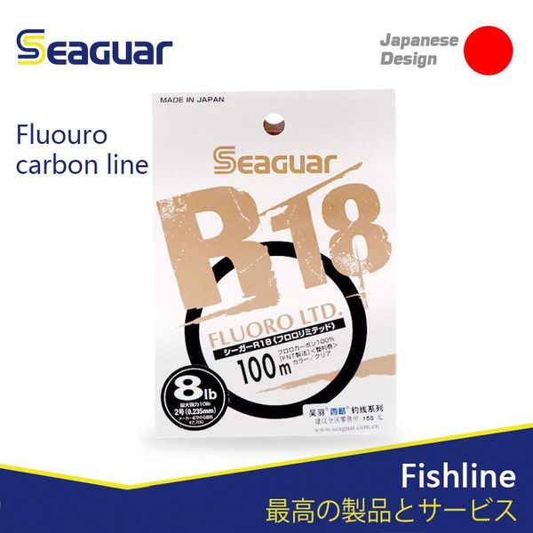 seaguar r18 fluoro ltd 100m/110yds japanese sea/freshwater fishing line tackle smooth for carp braid
seaguar r18 fluoro ltd 100m/110yds japanese sea/freshwater fishing line tackle smooth for carp braid