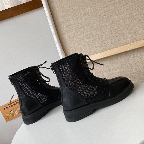 summer fashion classic women's platform black hollow round toe boots back zipper lace-up shoes sandals
summer fashion classic women's platform black hollow round toe boots back zipper lace-up shoes sandals