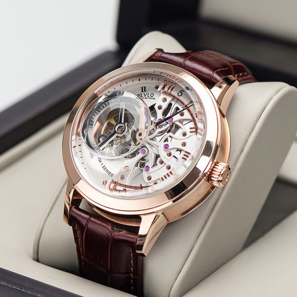 oblvlo casual watches men skeleton dial calfskin leather band rose gold watches automatic watches for men montre homme vm, Slivery;brown
oblvlo casual watches men skeleton dial calfskin leather band rose gold watches automatic watches for men montre homme vm, Slivery;brown